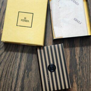 New vintage Fendi address book & box